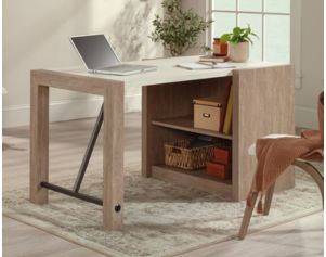 Sauder Woodworking Co. Dixon City Brushed Oak Computer Desk