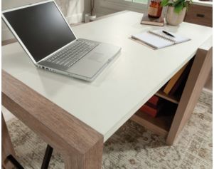 Sauder Woodworking Co. Dixon City Brushed Oak Computer Desk