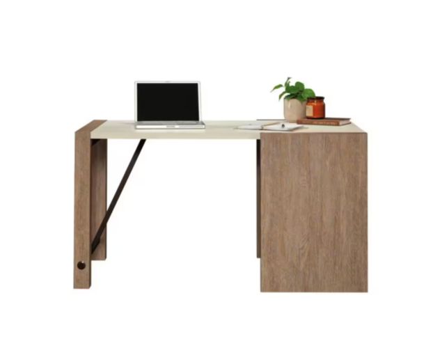 Sauder Woodworking Co. Dixon City Brushed Oak Computer Desk large image number 7