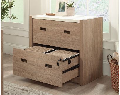 Sauder Dixon City Brushed Oak Lateral File