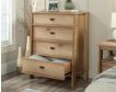 Sauder Woodworking Co. Trestle Timber Oak 4-Drawer Chest small image number 2