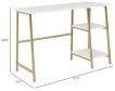 Sauder North Avenue White Desk small image number 9