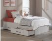 Sauder Glacier Oak Twin Storage Bed small image number 1