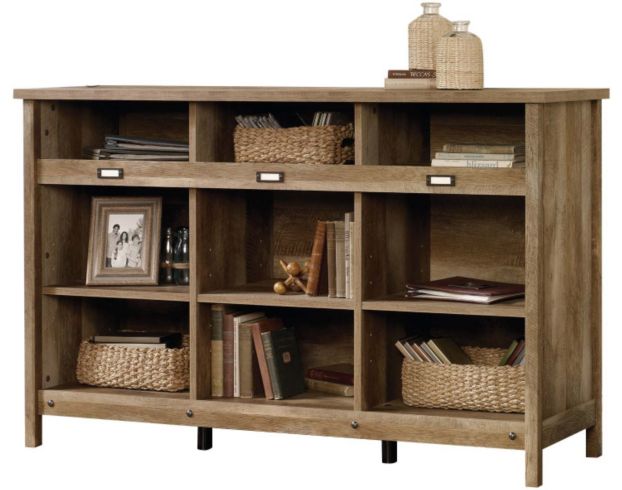 Sauder Adept Storage Wide Storage Cabinet, Craftsman Oak