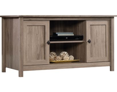 Sauder County Line Salted Oak TV Stand