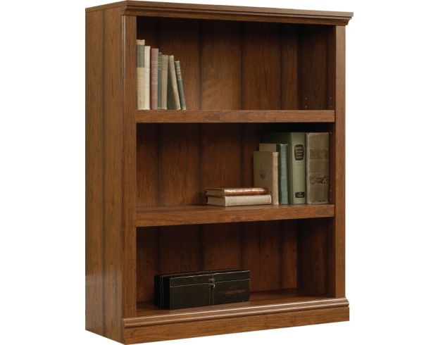 Sauder Select 3-Shelf Cherry Short Bookcase large image number 1