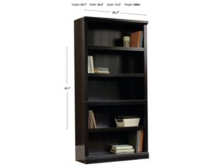 Sauder Select Estate Black Bookcase