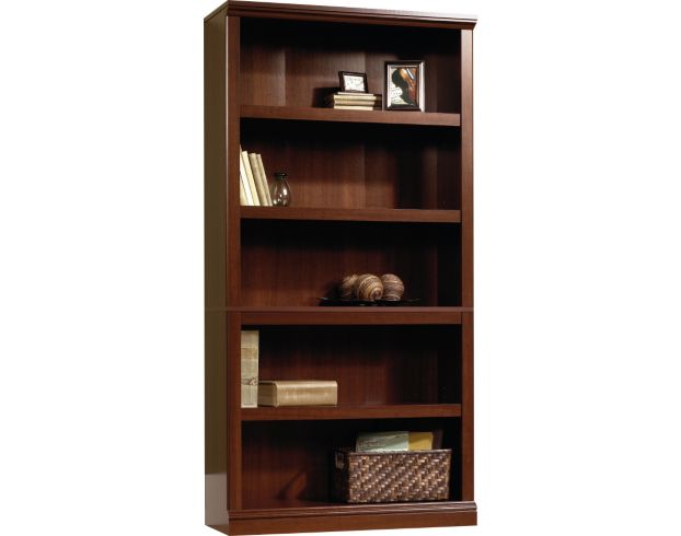 Sauder Select 5-Shelf Cherry Bookcase large image number 1