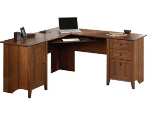 Sauder Carson Forge Corner Computer Desk