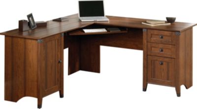 Sauder Carson Forge Corner Computer Desk Homemakers Furniture