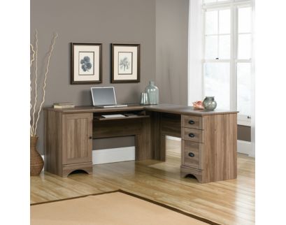 Sauder Harbor View Corner Computer Desk