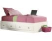 Sauder Shoal Creek White Twin Storage Bed small image number 1