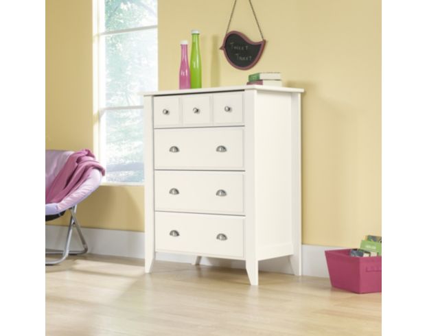 Sauder deals white dresser