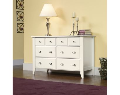 Sauder Shoal Creek White Dresser