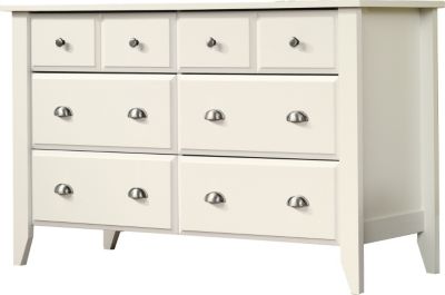 Sauder Shoal Creek White Dresser | Homemakers Furniture