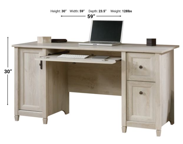 Sauder Edge Water Computer Desk large image number 3