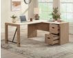 Sauder Dixon City Brushed Oak L-Shaped Desk small image number 2