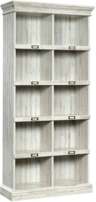 Sauder barrister bookcase online with glass doors