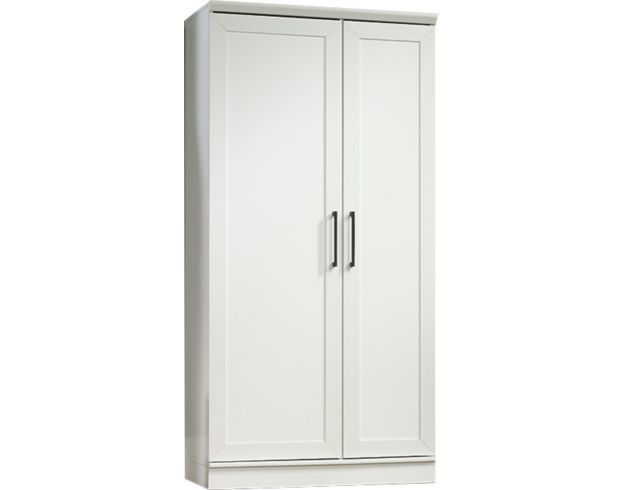 Sauder HomePlus Soft White Storage Cabinet large image number 1