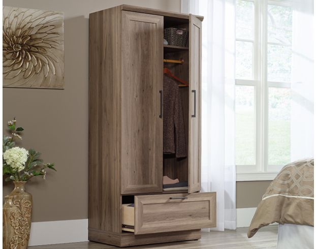 Sauder Homeplus Pantry Storage Cabinet, Salt Oak