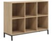Sauder North Avenue Brown Short 6-Cube Bookcase small image number 1
