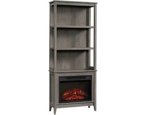 Sauder Select Display Bookshelf with Fireplace