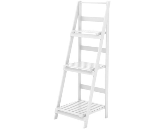 White ladder deals shelf ikea