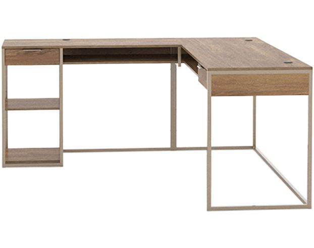 Iris l store shaped desk