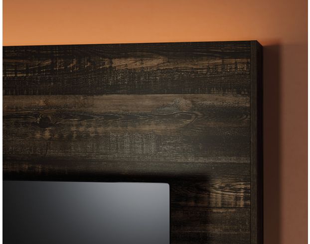 Sauder Steel River Carbon Entertainment Wall large image number 2