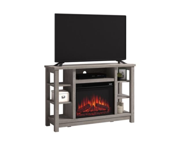 Sauder Select Media Console with Fireplace large image number 2