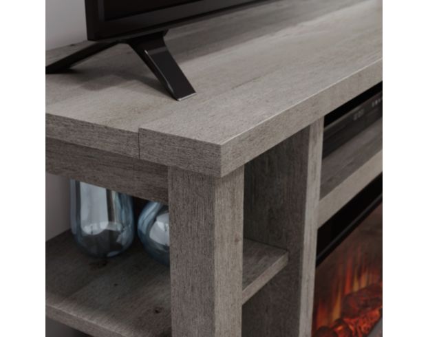 Sauder Select Media Console with Fireplace large image number 4