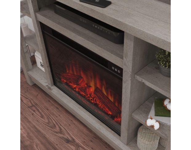 Sauder Select Media Console with Fireplace large image number 5