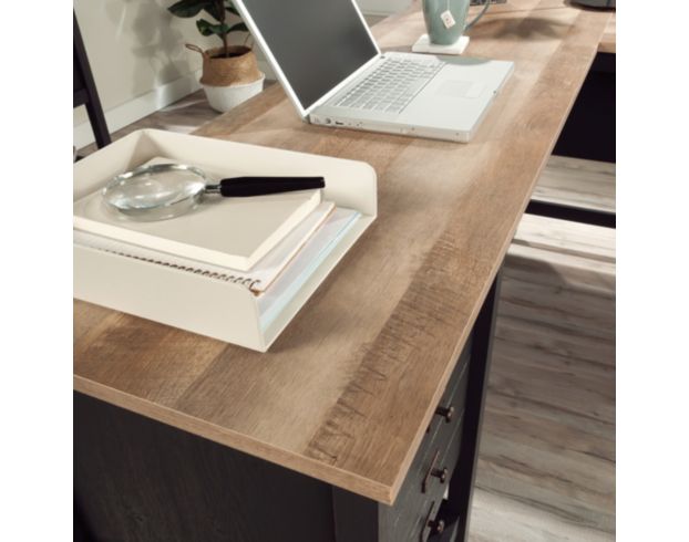 Sauder Cottage Road Black Corner Desk large image number 7