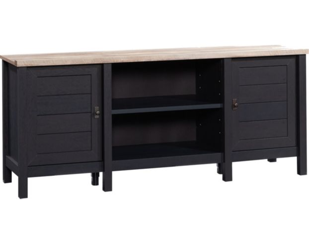 Sauder Cottage Road Black Media Console large image number 1