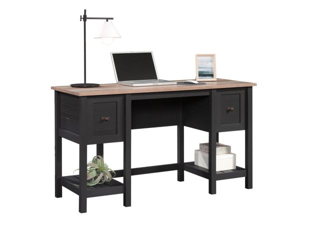 Sauder Cottage Road Black Desk large image number 2