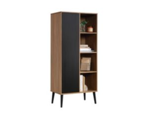 Sauder Ambleside Serene Walnut Bookcase Storage Cabinet