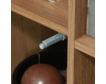 Sauder Ambleside Serene Walnut Bookcase Storage Cabinet small image number 8