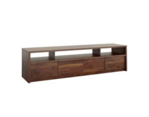 Sauder Harvey Park Grand Walnut 80-Inch Credenza