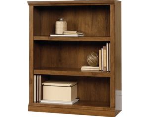 Sauder Select 3-Shelf Oiled Oak Bookcase
