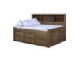 Simply Bunk Beds Twin Captains Storage Bed with Trundle small image number 1