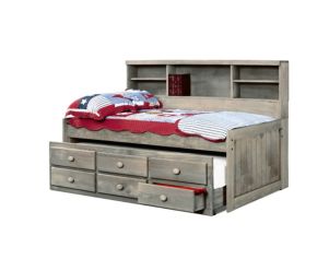 Simply Bunk Beds Twin Captains Trundle Bed
