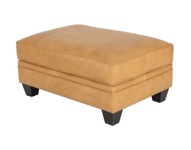 Smith Brothers Of Berne, Inc. 5000 Series Caramel Genuine Leather Ottoman large image number 2