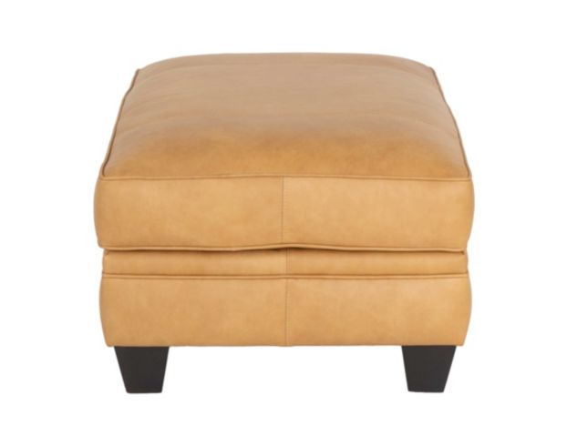 Smith Brothers Of Berne, Inc. 5000 Series Caramel Genuine Leather Ottoman large image number 3