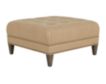 Smith Brothers Of Berne, Inc. 2000 Series Tan Genuine Leather Cocktail Ottoman small image number 2