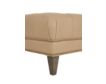 Smith Brothers Of Berne, Inc. 2000 Series Tan Genuine Leather Cocktail Ottoman small image number 3