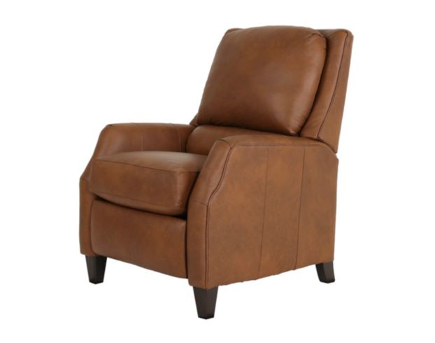 Smith Brothers Of Berne, Inc. 722 Collection Brown Genuine Leather Power Recliner large image number 4