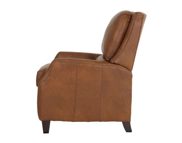 Smith Brothers Of Berne, Inc. 722 Collection Brown Genuine Leather Power Recliner large image number 5