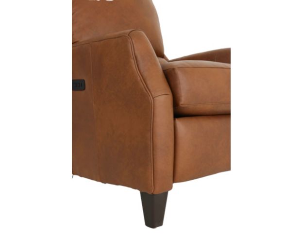 Smith Brothers Of Berne, Inc. 722 Collection Brown Genuine Leather Power Recliner large image number 8