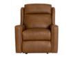 Smith Brothers Of Berne, Inc. M101 Collection Genuine Leather Cocoa Power Glider Recliner small image number 1