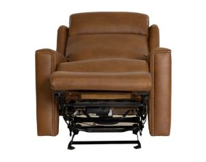 Smith Brothers Of Berne, Inc. M101 Collection Genuine Leather Cocoa Power Glider Recliner